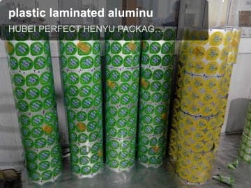plastic laminated aluminu