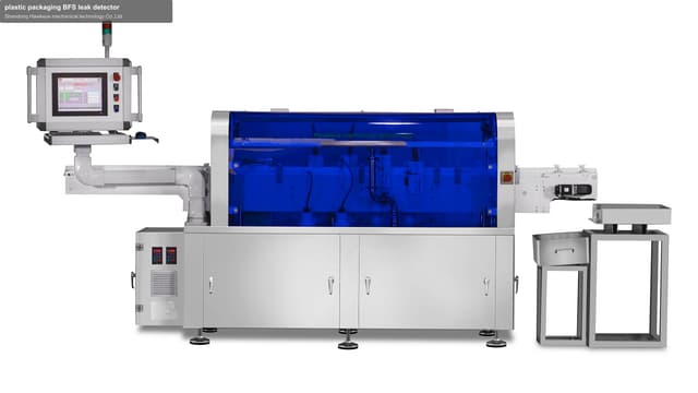 plastic packaging BFS leak detector