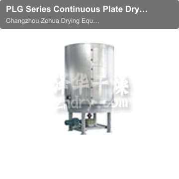 PLG Series Continuous Plate Dryer