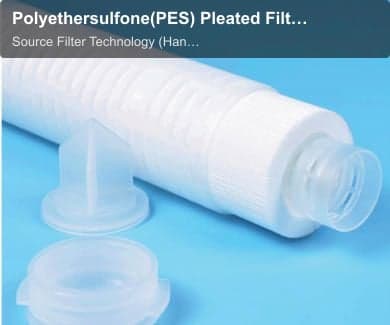 Polyethersulfone(PES) Pleated Filter Cartridge