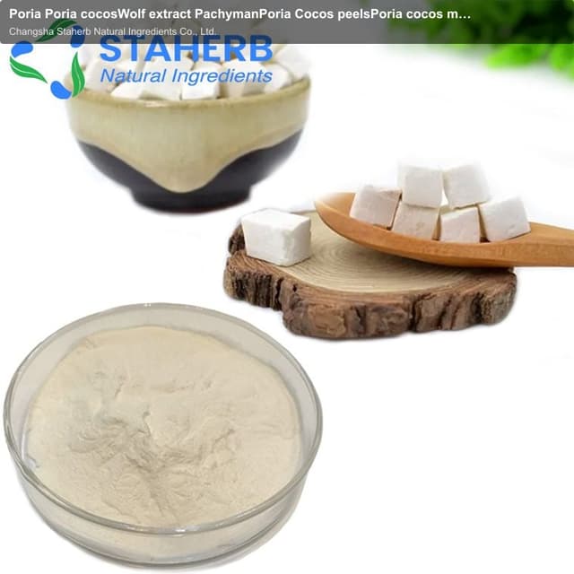 Poria Poria cocosWolf extract PachymanPoria Cocos peelsPoria cocos mushroom polysaccharides