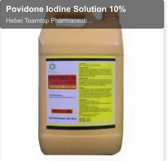 Povidone Iodine Solution 10%