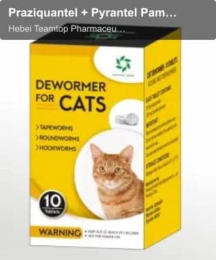 Praziquantel + Pyrantel Pamoate Tablets