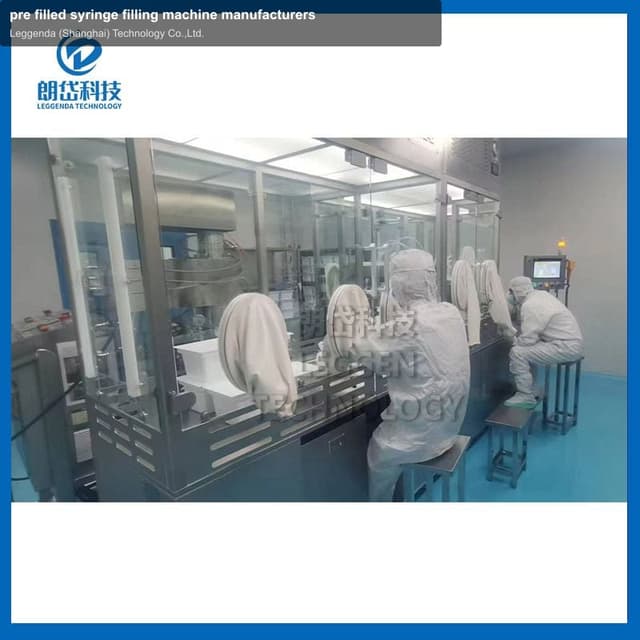 pre filled syringe filling machine manufacturers