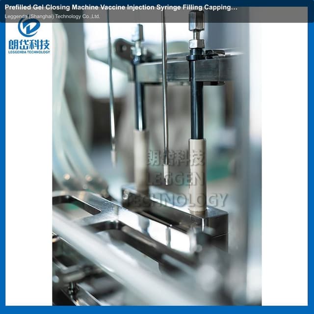 Prefilled Gel Closing Machine Vaccine Injection Syringe Filling Capping Machine