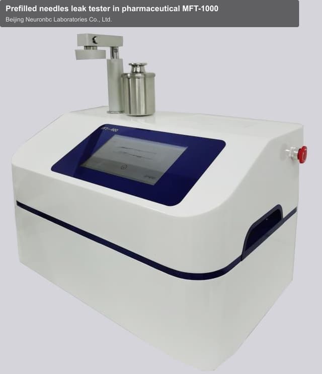 Prefilled needles leak tester in pharmaceutical MFT-1000