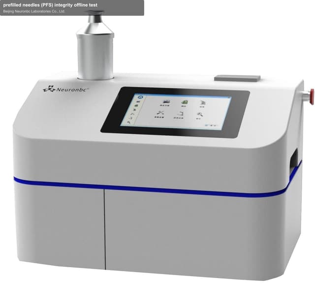 prefilled needles (PFS) integrity offline test