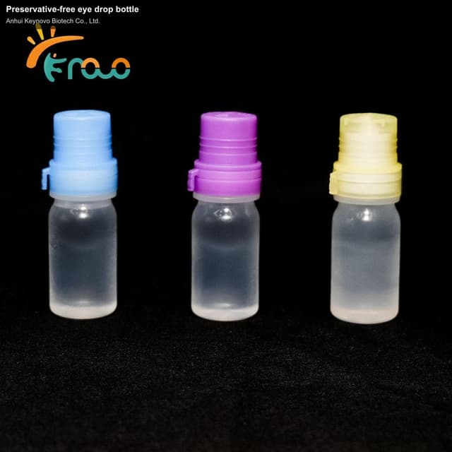 Preservative-free eye drop bottle