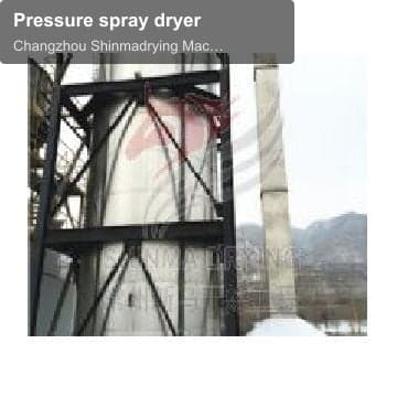 Pressure spray dryer