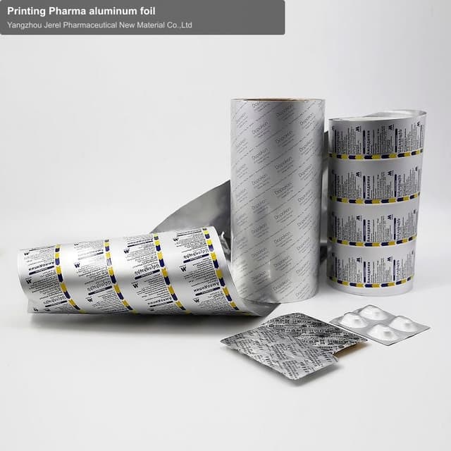 Printing Pharma aluminum foil