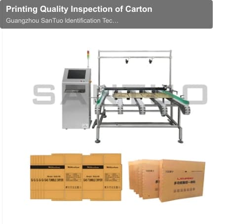 Printing Quality Inspection of Carton