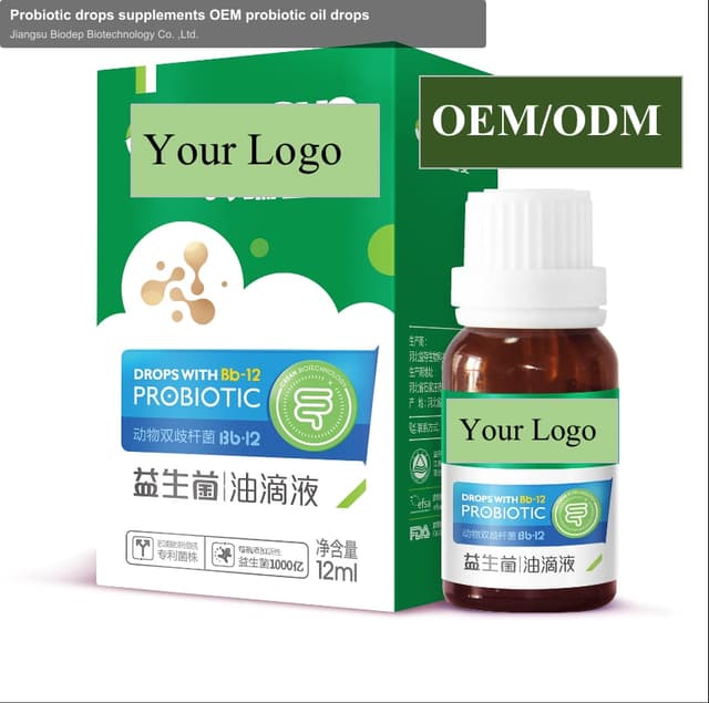 Probiotic drops supplements OEM probiotic oil drops