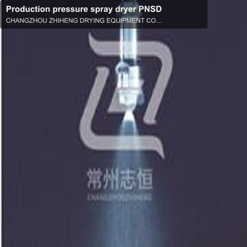 Production pressure spray dryer PNSD