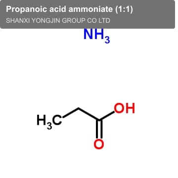 Propanoic acid ammoniate (1:1)
