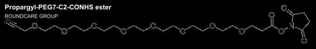 Propargyl-PEG7-C2-CONHS ester
