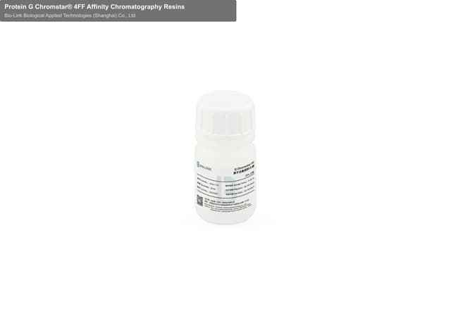 Protein G Chromstar® 4FF Affinity Chromatography Resins