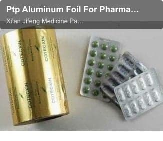 Ptp Aluminum Foil For Pharmaceutical&food Packaging