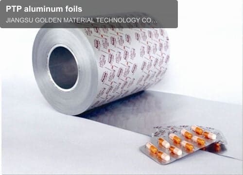 PTP aluminum foils