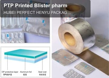 PTP Printed Blister pharm
