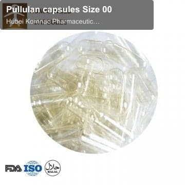 Pullulan capsules Size 00