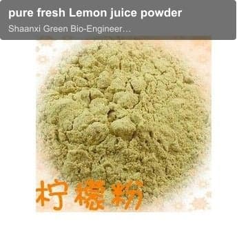 pure fresh Lemon juice powder