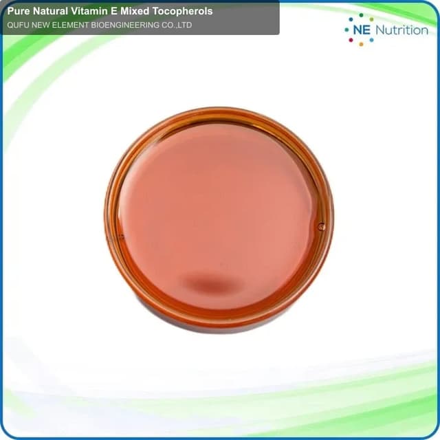 Pure Natural Vitamin E Mixed Tocopherols