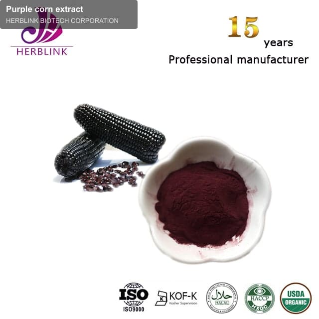 Purple corn extract
