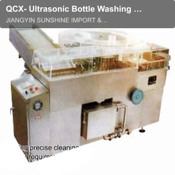 QCX- Ultrasonic Bottle Washing Machine