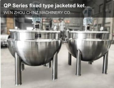 QP Series fixed type jacketed kettle