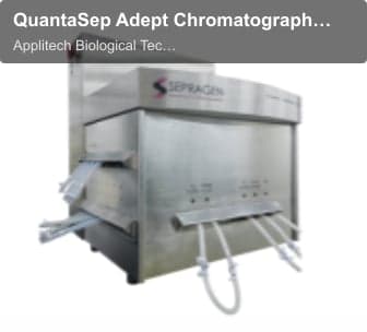 QuantaSep Adept Chromatograph system