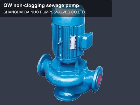 QW non-clogging sewage pump