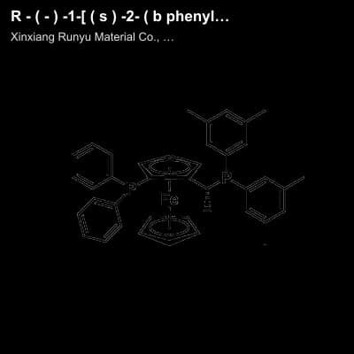R - ( - ) -1-[ ( s ) -2- ( b phenyl Phosphine ) of ferrocenyl ] ethyl P - Phosphine -3,5- the second