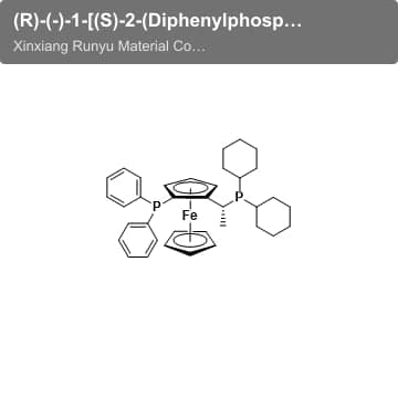 (R)-(-)-1-[(S)-2-(Diphenylphosphino) ferrocenyl]ethyldicyclohexylphosphine [155806-35-2]