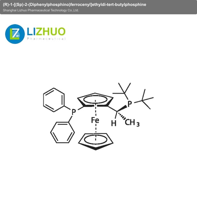 (R)-1-[(Sp)-2-(Diphenylphosphino)ferrocenyl]ethyldi-tert-butylphosphine