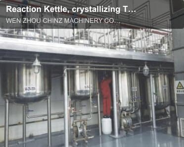 Reaction Kettle, crystallizing Tank