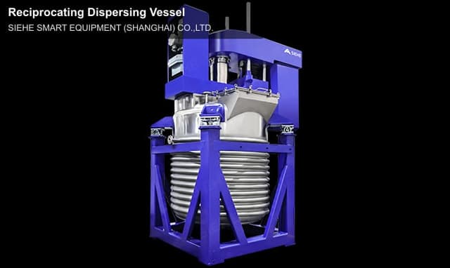Reciprocating Dispersing Vessel