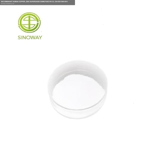 RECOMBINANT HUMAN COPPER, ZINC-SUPEROXIDE DISMUTASE RH-CU, ZN-SOD 9054-89-1