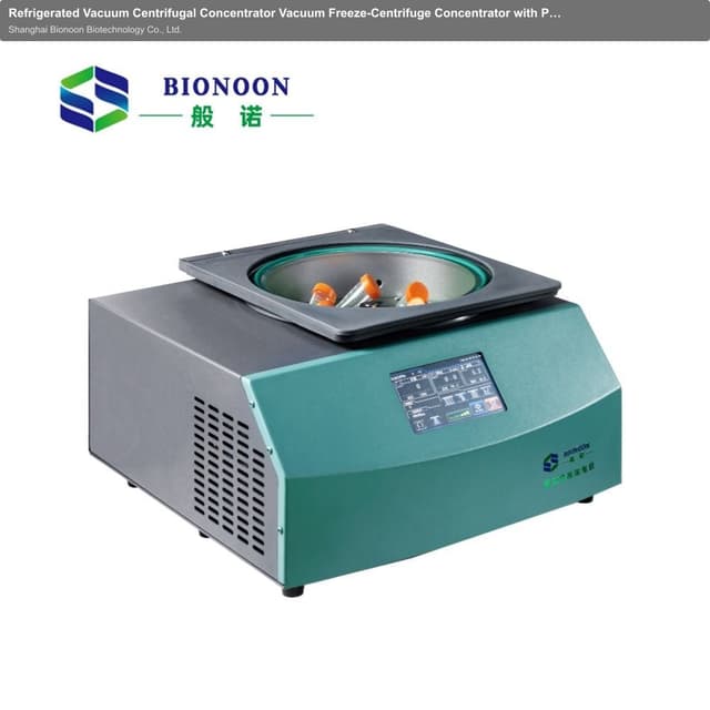 Refrigerated Vacuum Centrifugal Concentrator Vacuum Freeze-Centrifuge Concentrator with Pre-Temperat