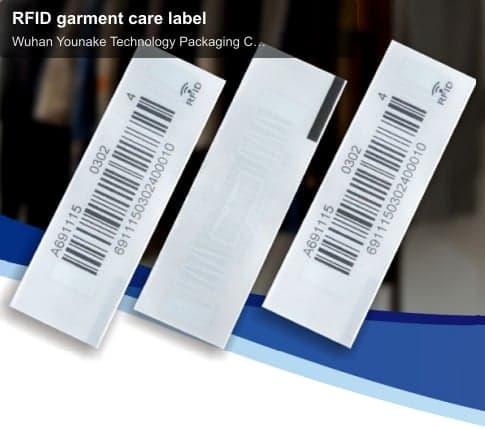 RFID garment care label