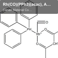 Rh(CO)(PPh3)(acac), AcetylacetonatocarbonylTriphenylphosphine Rhodium(I)