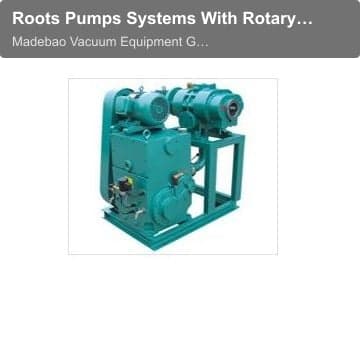 Roots Pumps Systems With Rotary Pison PumpsZJ150/2H30