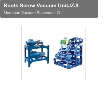 Roots Screw Vacuum UnitJZJL