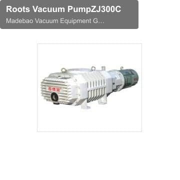 Roots Vacuum PumpZJ300C