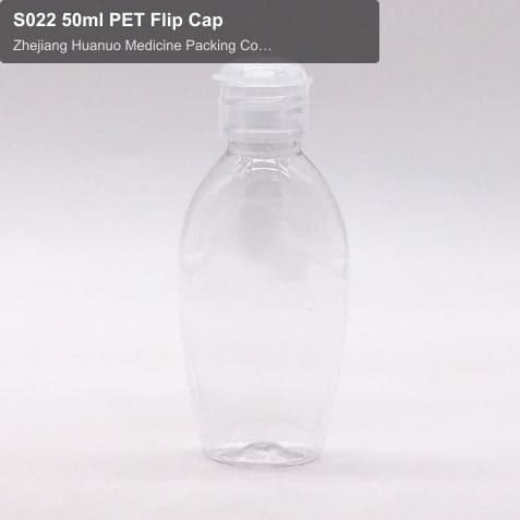 S022 50ml PET Flip Cap