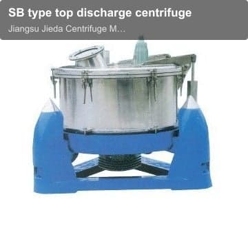 SB type top discharge centrifuge