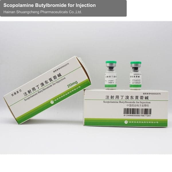 Scopolamine Butylbromide for Injection