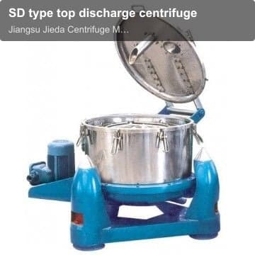 SD type top discharge centrifuge