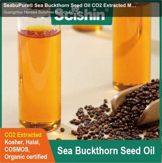 SeabuPure® Sea Buckthorn Seed Oil CO2 Extracted Manufacturer