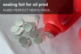 sealing foil for oil prod