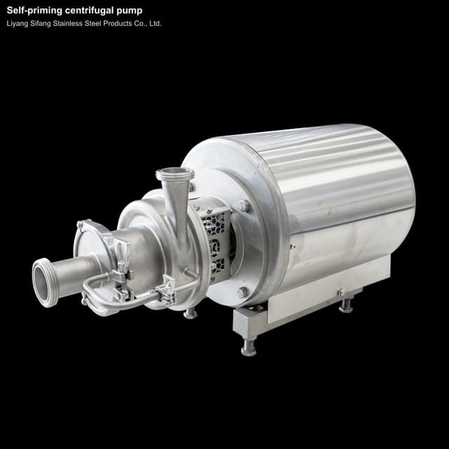 Self-priming centrifugal pump